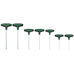 Bosch Set šestougaonih odvrtača sa T-drškom 1600A039J1, 7 delova