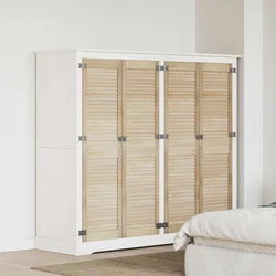 Ormarna vrata s vratima 4 pcs Prirodna 140,5 x 2,1 x 39,5 cm