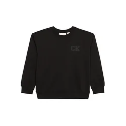 Calvin Klein Jeans Majica  črna / bela