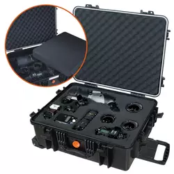 VANGUARD Supreme 53F - vodotesen kovček s peno na kolesih