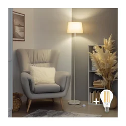 Brilagi - LED Stojeća lampa CERIA 1xE27/40W/230V prečnik 30 cm bež/bela