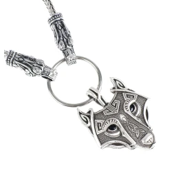 Ogrlica z obeskom Wolf - PSY673