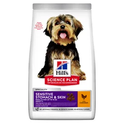 HILLS SCIENCE PLAN Kompletna suva hrana za odrasle male pse, Sa piletinom, Starije od godinu dana telesne mase do 10 kg, 1.5kg