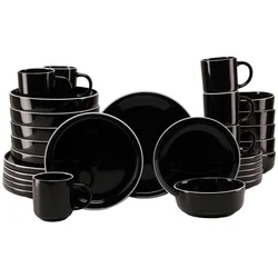 Creatable KOMBINIRANI SERVIS Nordic Gourmet , Črna