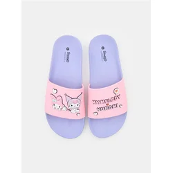 Sinsay - Papuče sa 3D aplikacijama Hello Kitty - lavanda