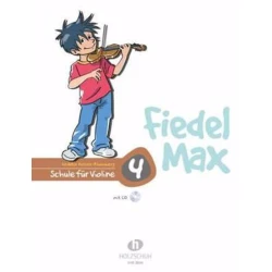 HOLZER:FIEDLE MAX SCHULE VIOLINE BAND 4 +CD
