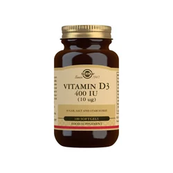 SOLGAR Vitamin D3 10 mcg 100 kapsula