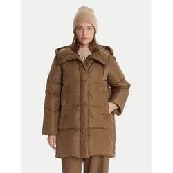 Weekend Max Mara Puhovka Newbembo 2525496072 Rjava Relaxed Fit