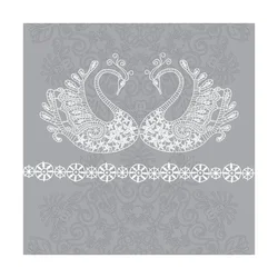Serviete za decoupage - Labodi - 1 kom (serviete za decoupage)