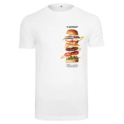 Burger Tee white