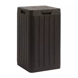 RIO GARDEN Plastična vrtna košara 80 L – rjava