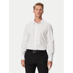 Calvin Klein Srajca Supima LV04LH105G Bela Regular Fit