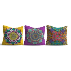Opviq Set 3 jastuka 43x43cm Šareni