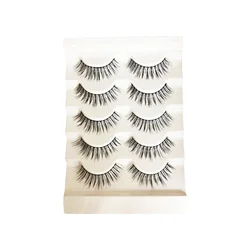 TRENDY Demy Wispies Mink Set veštačkih trepavica, 5 pari