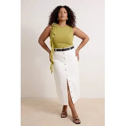 Trendyol Curve Ženska bluza Tbbss26Af00058, Zelena