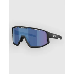BLIZ Active Eyewear Fusion Small Matte Black Sunglasses smoke w blue multi