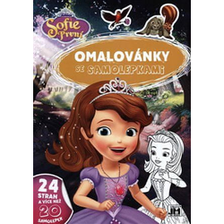 Pobarvanka A4 z nalepkami - Sofija Prva