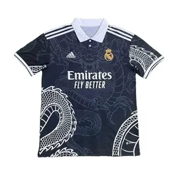 BigBuy Real Madrid nogometni dres Black Dragon, navijaška različica, S