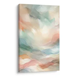 Slika nežne pastelne valove - 20x30
