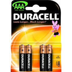 DuraCELL BATERIJE BASIC AAA 4 KOM