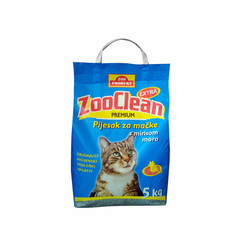 Zoo Clean pijesak za mačke s mirisom mora 5 kg