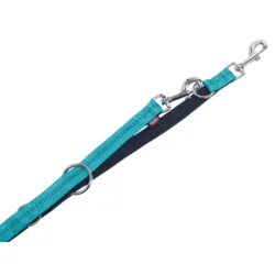 Nobby Soft Grip povodec - turkizen - 200 cm 10 mm