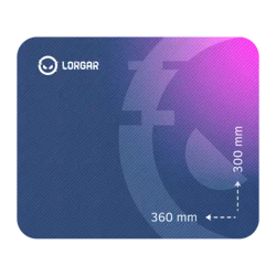 Mousepad Lorgar Main 133 360x300 Purple (LRG-GMP133)