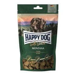 HAPPY DOG Soft Snack Montana Horse Mekane Poslastica za osetljive pse, 100g