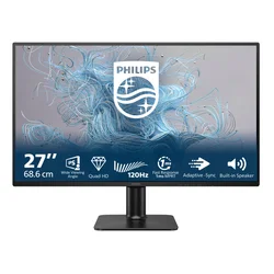 Philips Gaming monitor 27E2N2500/00, 27”, 2560x1440 QHD, IPS, 120 Hz, Tamnosivi