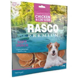 RASCO Premium piščanec in trska, suši 500g