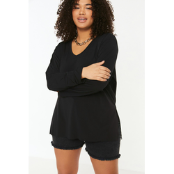Ženska bluza Trendyol TBBSS22BZ1080/Black