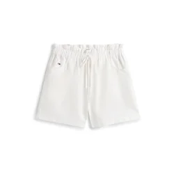 Tommy Jeans Hlače ESSENTIAL bela