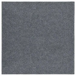 Vidaxl Tepih tekač 100x100 cm siv