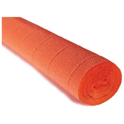 Papir krep 180g 50x250cm cartotecnica rossi 581 narančasti