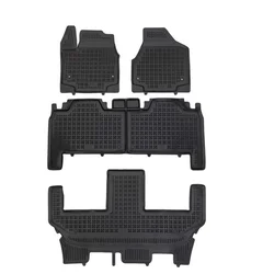 Rubber car mats Chrysler Pacifica 2017- (7 seats)