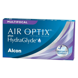 Mesečne Air Optix plus HydraGlyde Multifokalne (6 leč)