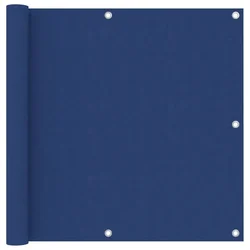 Vidaxl Balkonsko platno modro 90x500 cm oksford blago