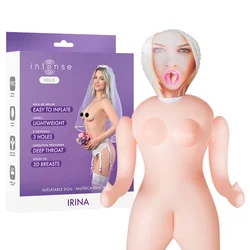 INTENSE DOLLS - IRINA INFLATABLE DOLL WITH THREE ORIFICES