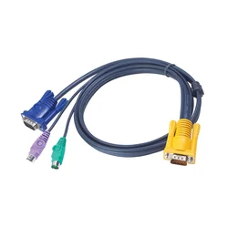 Aten 2L-5210P CABLE SP15M -- HD15M/MINIDIN6M