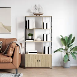 Polica Sonoma hrast 80 x 30 x 155,5 cm Konstruirano drvo