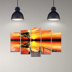 WALLXPERT Dekorativne slike 5DMDF 11