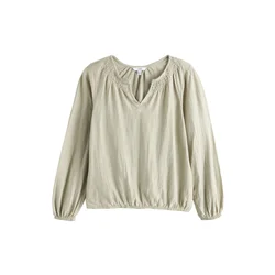 Next Bluza pastelno zelena