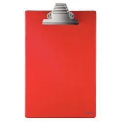 Esselte mapa A4 PVC vpenjalna s Clip sponko, rdeča