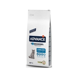 ADVANCE Suva hrana za mačke ćuretina i ječam Cat Sterilized 15kg
