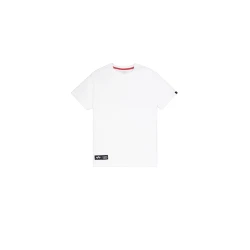 ALPHA INDUSTRIES Majica temno siva/bela
