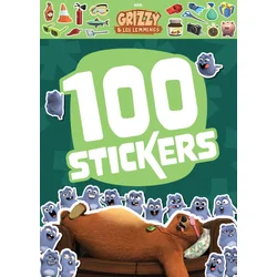 Grizzy et les lemmings - 100 stickers