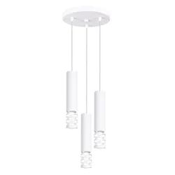 Sollux SL.1694 - Luster na sajli LIRO 3xGU10/10W/230V bela