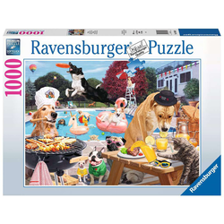 Ravensburger puzzle (slagalice) 1000pcs Psi na odmoru RA16810