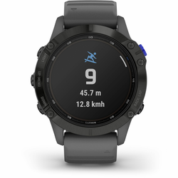 Garmin fenix 6 Pro Solar schwarz/grau