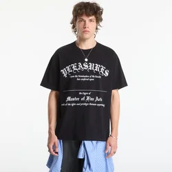 Majice PLEASURES Degree T-Shirt Black XL
